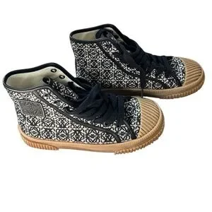 Loewe | Shoes | Loewe Canvas Embroidered High Top Sneakers Loewe | Shoes | Loewe Canvas Embroidered High Top Sneakers